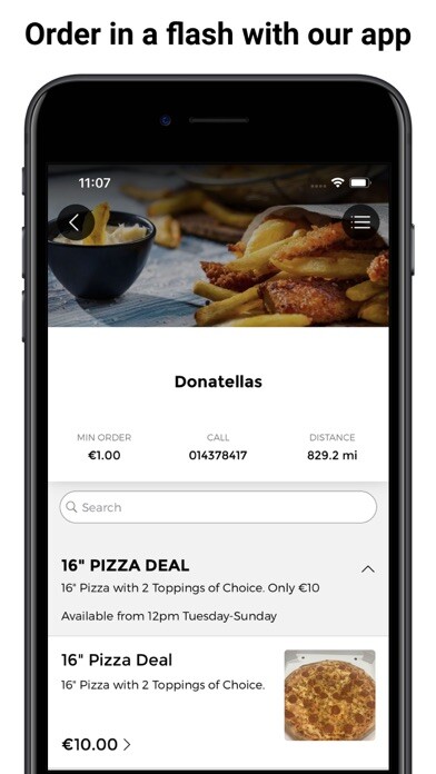 Emulate iPhone app Donatellas Take Away using MyAndroid Emulate iPhone app Donatellas Take Away using MyAndroid