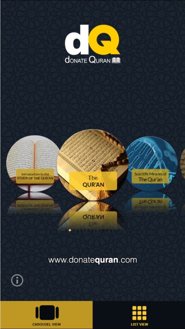 Emulate iPhone app Donate Quran using MyAndroid Emulate iPhone app Donate Quran using MyAndroid