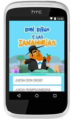 Emulate Android APK Don Diego y las Zanahorias