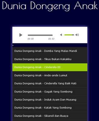 Emulate Android APK Dongeng Anak Terlengkap