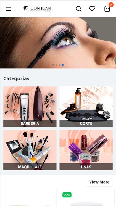 Emulate iPhone app Don Juan Beauty Supply using MyAndroid Emulate iPhone app Don Juan Beauty Supply using MyAndroid