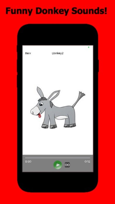 Emulate iPhone app Donkey Sounds - Funny Sounds using MyAndroid Emulate iPhone app Donkey Sounds - Funny Sounds using MyAndroid