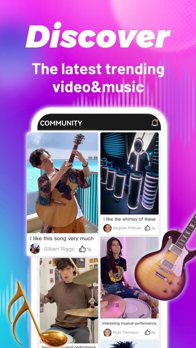 Emulate iPhone app Donner Music using MyAndroid