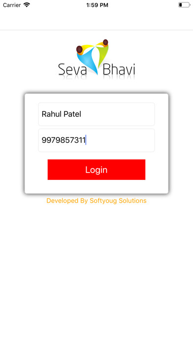 Emulate iPhone app Donor Plus using MyAndroid