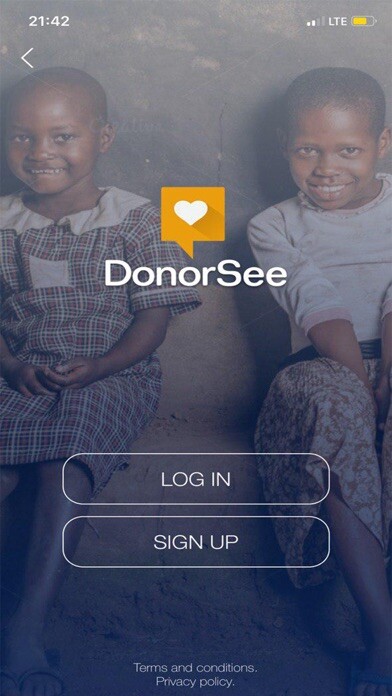 Emulate iPhone app DonorSee using MyAndroid Emulate iPhone app DonorSee using MyAndroid