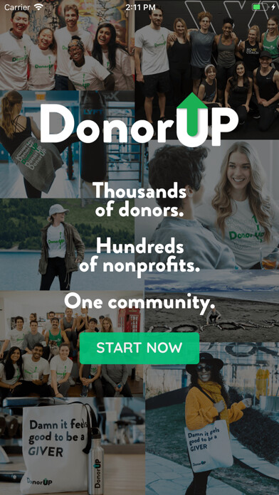 Emulate iPhone app DonorUP using MyAndroid
