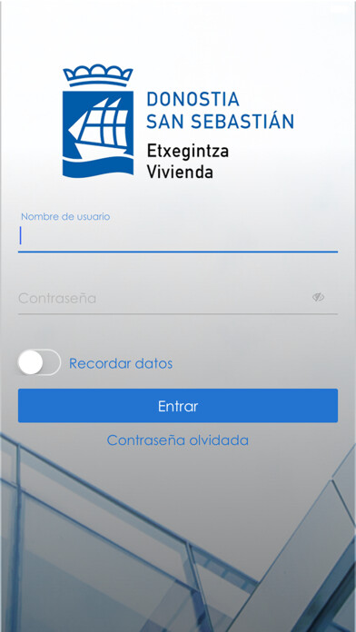 Emulate iPhone app Donostiako Etxegintza using MyAndroid