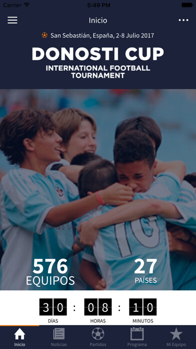 Emulate Android APK Donosti Cup