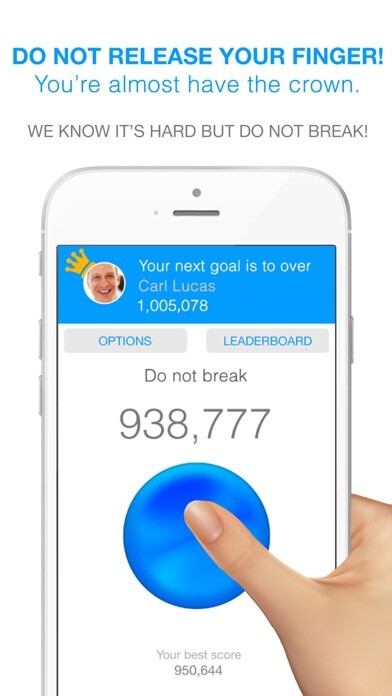 Emulate iPhone app Do Not Break - Get the crown using MyAndroid