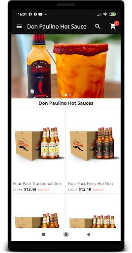 Run android online APK Don Paulino Hot Sauce from MyAndroid or emulate Don Paulino Hot Sauce using MyAndroid