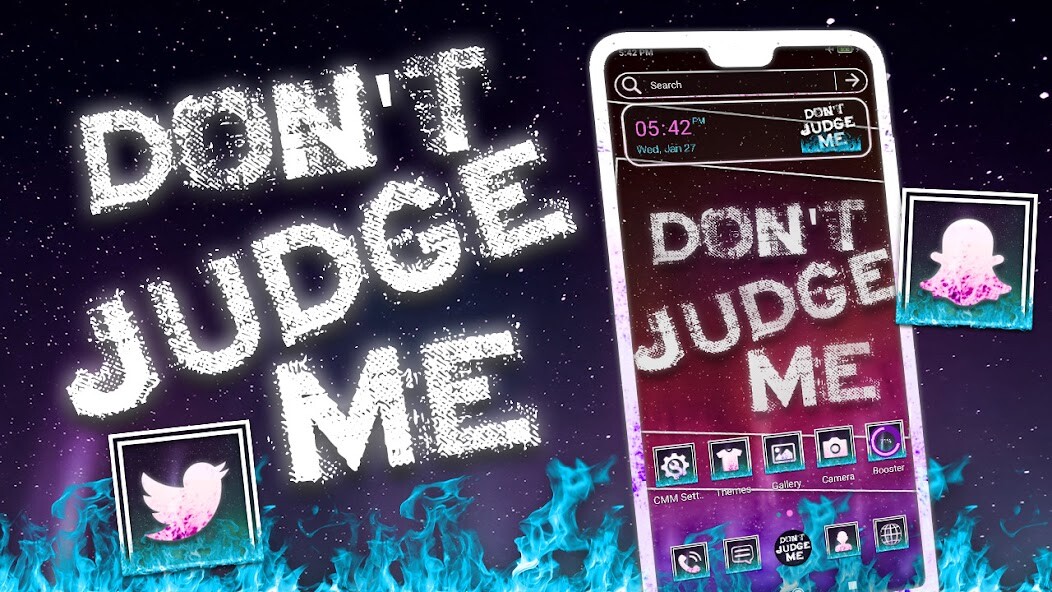 Run android online APK Dont Judge Me Theme from MyAndroid or emulate Dont Judge Me Theme using MyAndroid