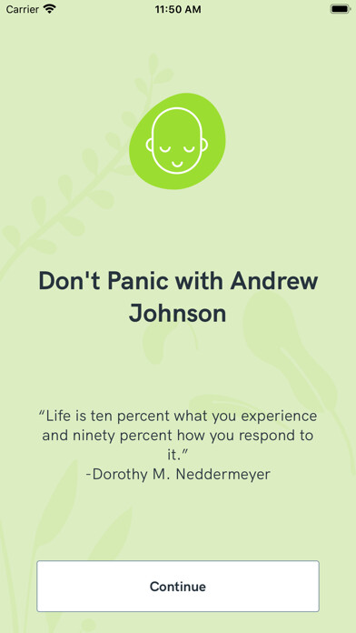 Emulate iPhone app Don’t Panic with AJ using MyAndroid