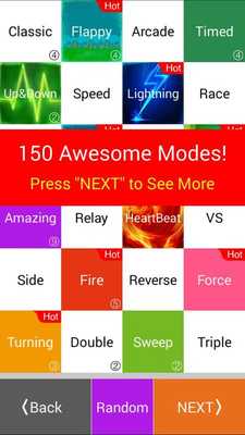 Emulate Android APK Dont Step White Tiles 4
