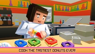 Emulate iPhone app Donut Chef: School Lunch using MyAndroid