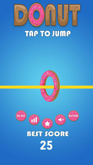 Emulate iPhone app Donut Jump! : Krispy Jelly Dough-nut Hop using MyAndroid Emulate iPhone app Donut Jump! : Krispy Jelly Dough-nut Hop using MyAndroid