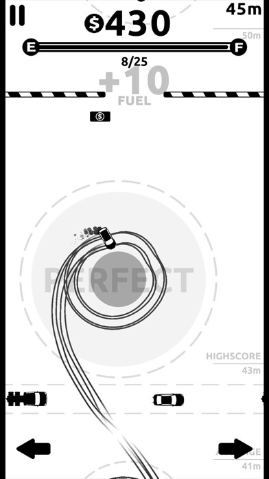 Emulate iPhone app Donuts Drift - Slide Drifting using MyAndroid