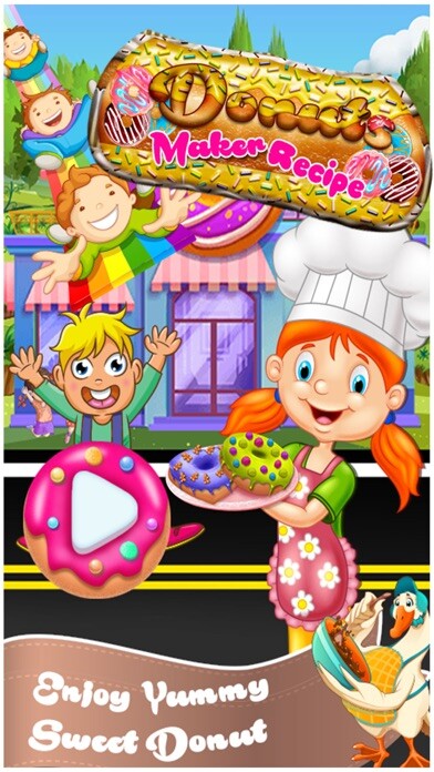 Emulate iPhone app Donuts maker recipe using MyAndroid Emulate iPhone app Donuts maker recipe using MyAndroid