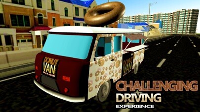 Emulate iPhone app Donut Van Delivery Simulator & Mini Truck Driving using MyAndroid
