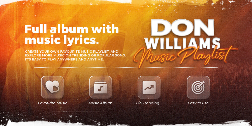 Run android online APK Don Williams All Songs from MyAndroid or emulate Don Williams All Songs using MyAndroid