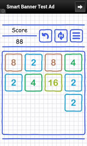 Emulate Android APK Doodle 2048