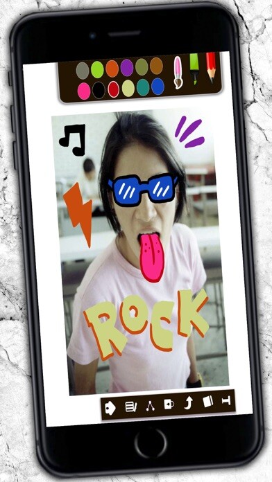 Emulate iPhone app Doodle and write on photos using MyAndroid Emulate iPhone app Doodle and write on photos using MyAndroid