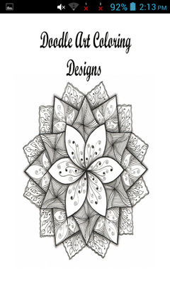 Emulate Android APK Doodle Art Coloring Designs