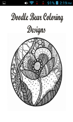 Emulate Android APK Doodle Bear Coloring Designs