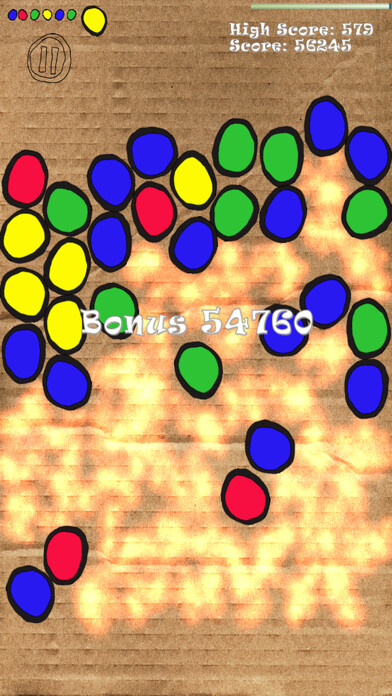 Emulate iPhone app Doodle Bubble UN explode using MyAndroid