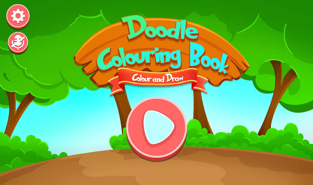 Emulate Android APK Doodle Coloring Book Color and Draw