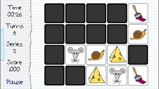 Emulate iPhone app Doodle Pairs Free using MyAndroid