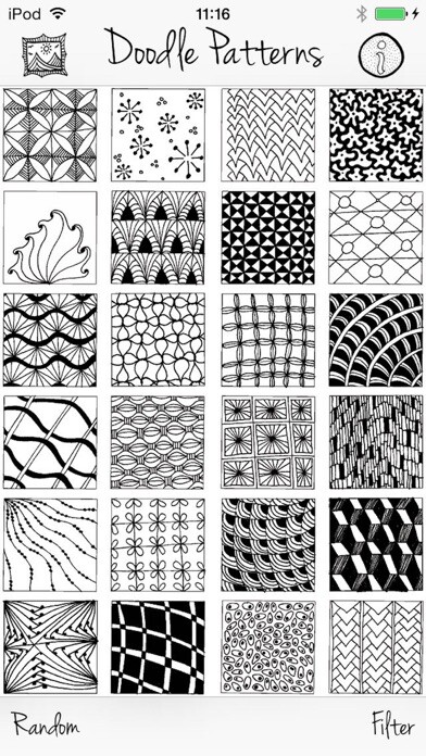 Emulate iPhone app Doodle Patterns using MyAndroid Emulate iPhone app Doodle Patterns using MyAndroid