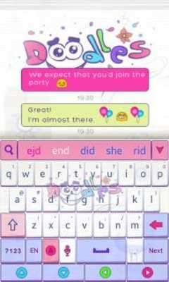 Emulate Android APK Doodles GO Keyboard Theme Emulate Android APK Doodles GO Keyboard Theme