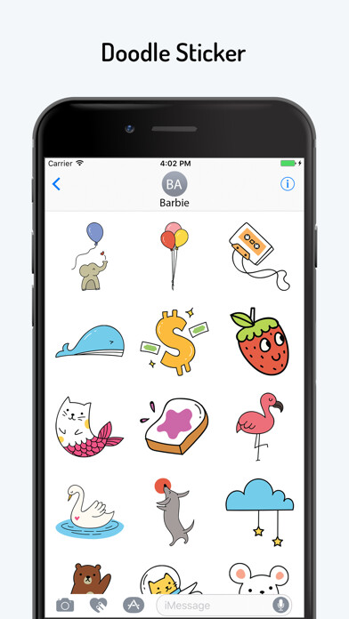 Emulate iPhone app Doodle Text Stickers using MyAndroid Emulate iPhone app Doodle Text Stickers using MyAndroid