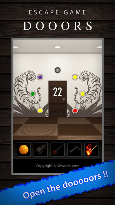 Emulate iPhone app DOOORS - room escape game - using MyAndroid Emulate iPhone app DOOORS - room escape game - using MyAndroid
