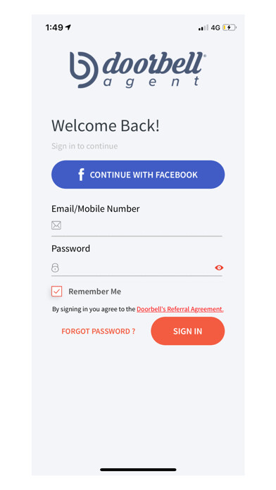 Emulate iPhone app Doorbell Agent using MyAndroid