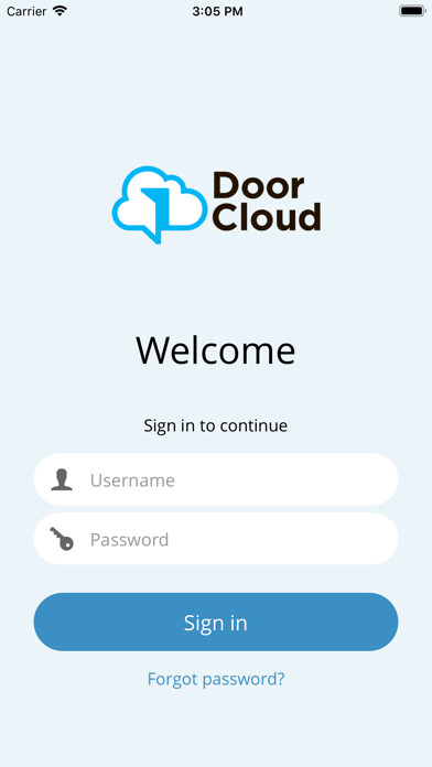 Emulate iPhone app Door Cloud Manager using MyAndroid Emulate iPhone app Door Cloud Manager using MyAndroid