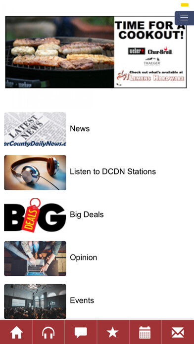 Emulate iPhone app Door County Daily News using MyAndroid Emulate iPhone app Door County Daily News using MyAndroid