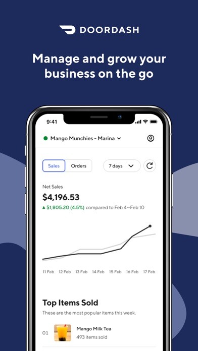 Emulate iPhone app DoorDash - Business Manager using MyAndroid Emulate iPhone app DoorDash - Business Manager using MyAndroid