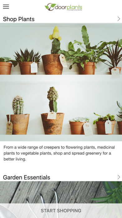 Emulate iPhone app DoorPlants - The Gardening App using MyAndroid Emulate iPhone app DoorPlants - The Gardening App using MyAndroid
