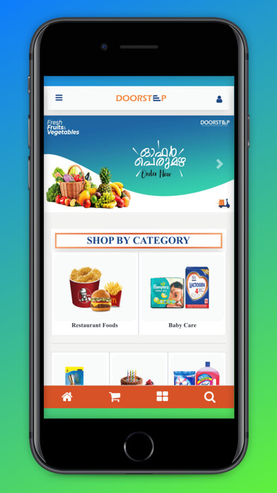 Emulate iPhone app Doorstep E Store using MyAndroid Emulate iPhone app Doorstep E Store using MyAndroid