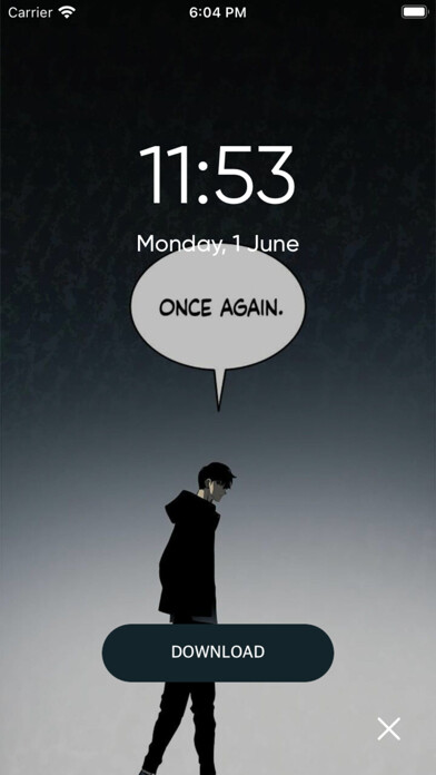 Emulate iPhone app Dope Anime Live Wallpapers HD using MyAndroid