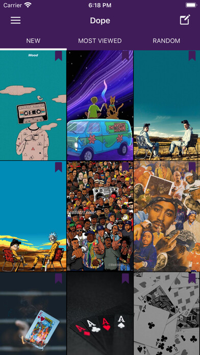 Emulate iPhone app Dope Wallpapers for FanArt using MyAndroid Emulate iPhone app Dope Wallpapers for FanArt using MyAndroid