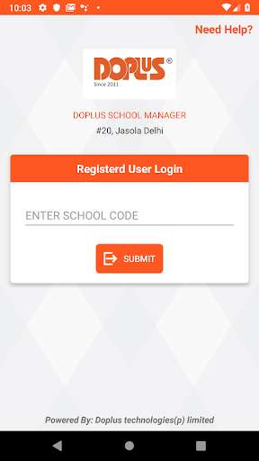 Run android online APK Doplus School ERP from MyAndroid or emulate Doplus School ERP using MyAndroid