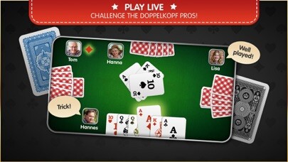 Emulate iPhone app Doppelkopf Online Doko using MyAndroid