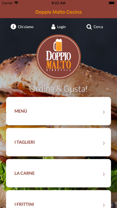 Emulate iPhone app Doppio Malto Cecina using MyAndroid Emulate iPhone app Doppio Malto Cecina using MyAndroid