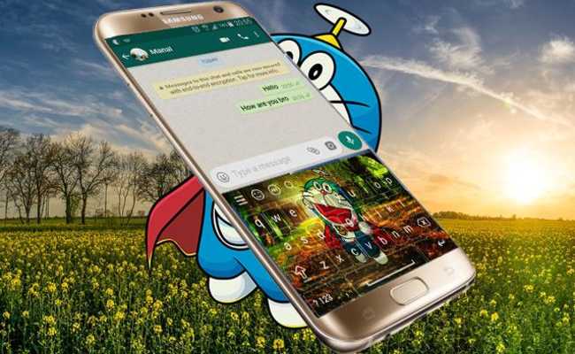 Emulate Android APK doraemon new keyboard 2018