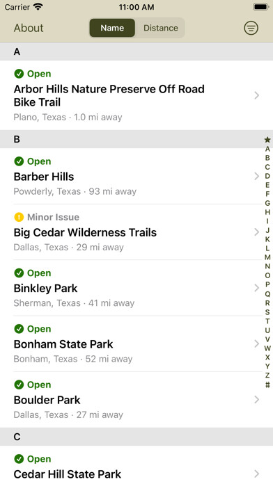 Emulate iPhone app DORBA Trail Status using MyAndroid Emulate iPhone app DORBA Trail Status using MyAndroid