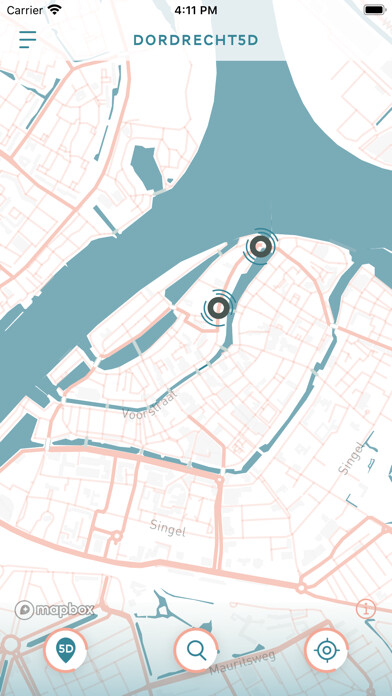 Emulate iPhone app Dordrecht5D using MyAndroid