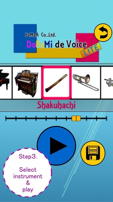 Emulate iPhone app DoReMi de Voice LITE - Humming in the instrument using MyAndroid Emulate iPhone app DoReMi de Voice LITE - Humming in the instrument using MyAndroid