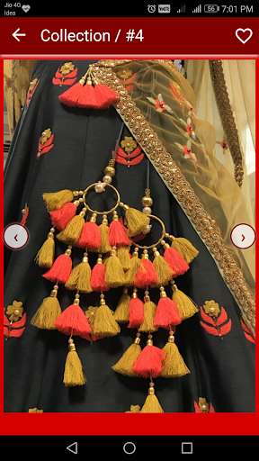 Run android online APK Dori and Latkan Designs for Blouses and Lehengas from MyAndroid or emulate Dori and Latkan Designs for Blouses and Lehengas using MyAndroid